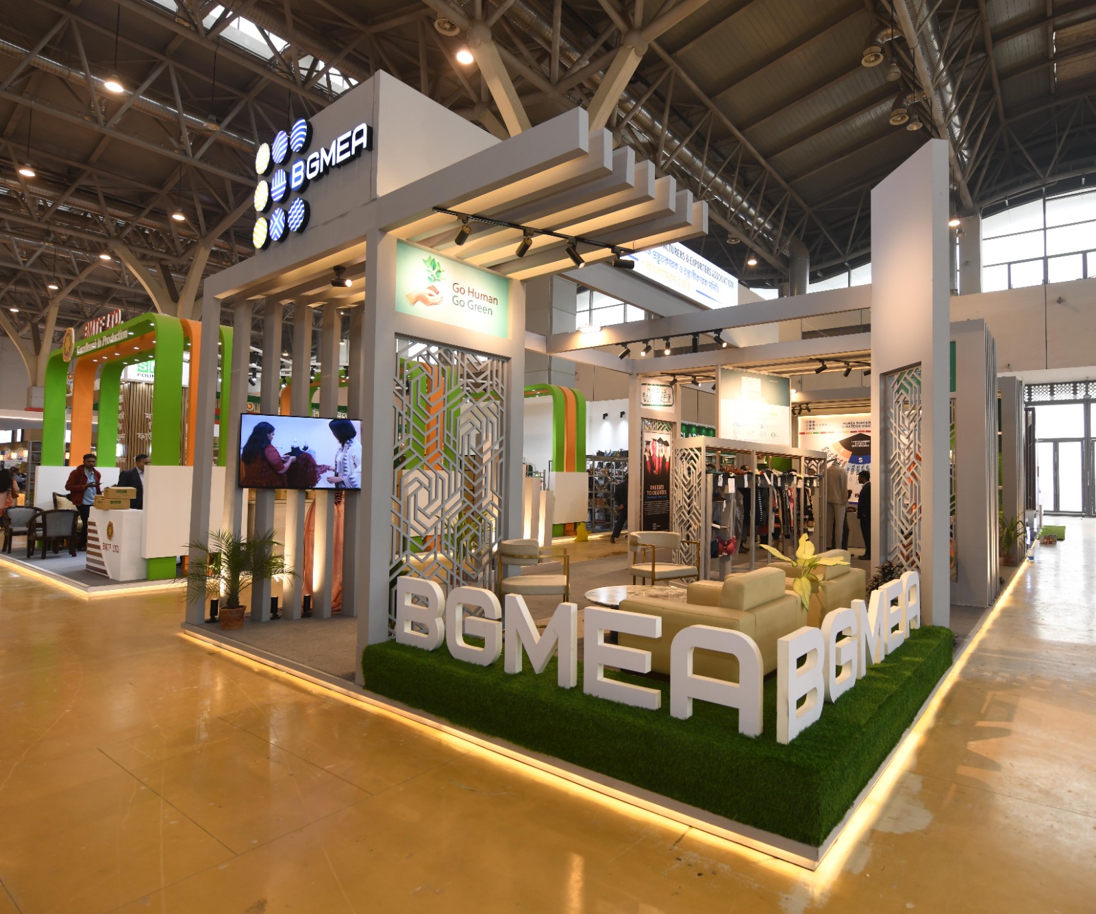 BGMEA Pavilion 3D Exhibition Stall
